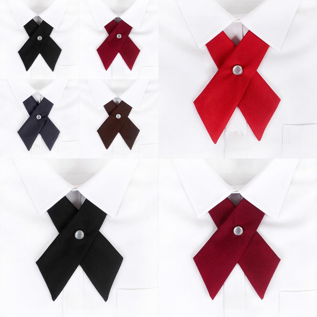 Jk Cross Bow Tie For Men And Women With Elegant Geometric Design Perfect For Formal Occasions