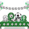 Funny Toy Balls 4CM Football Bouncy Balls Jumping Solid Elastic Rubber Balls Kids Boys Happy Soccer Theme Birthday Party Decors