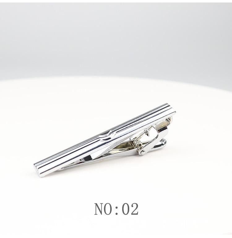 Tie Clip Accessories, Groom Best Man Dress Suit, Professional Business, Metal Simplicity