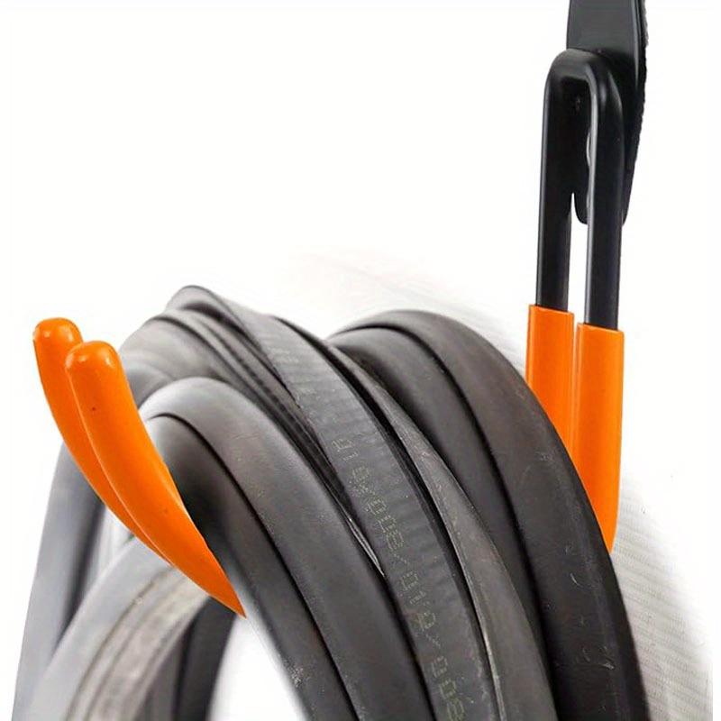 4PCS  Metal Hook Bicycle Hanger Hooks Garage Organizer Wall Mount  Wall Mount Anti-slip Storage Hook