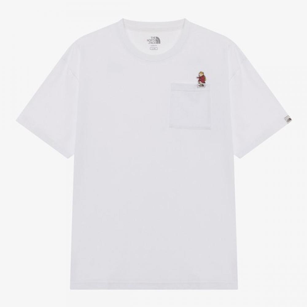 

The North Face White Label Pocket Ex Short Sleeve Tee Nt7ur22k WHITE/110
