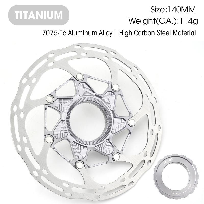 Bike Brake Rotor Discs Centerlock Bicycle Disk Brake 140MM 160MM Mountain Road Cycling Hydraulic Brake Disc Pad MTB Bicycle Part