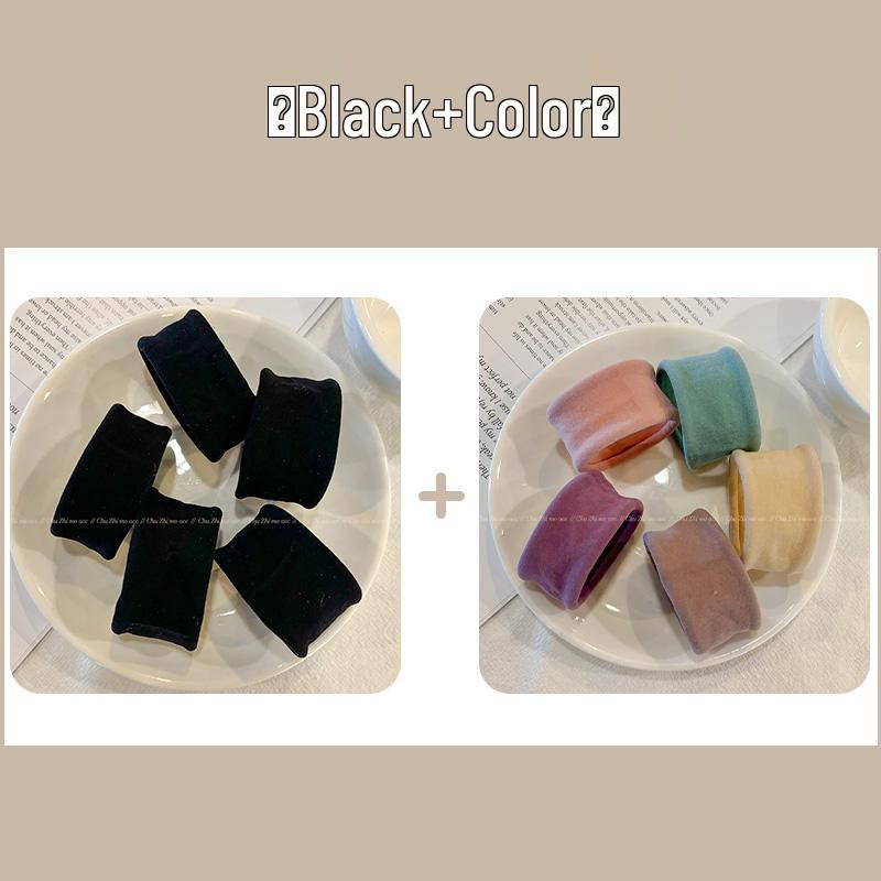 Hochelastisches Haargummi: Damen-Stirnband mit breiter Kante für Pferdeschwanz