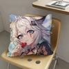 1pc Game A-rknights L-appland Pillow Case Fashion Square Pillowcase Bedroom Sofa Room Ins Decoration Leisure