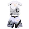 MMA Boxing Shorts Set Men Women - Stretchable Athletic Training Gear Muay Thai Kickboxing Wrestling Fitness