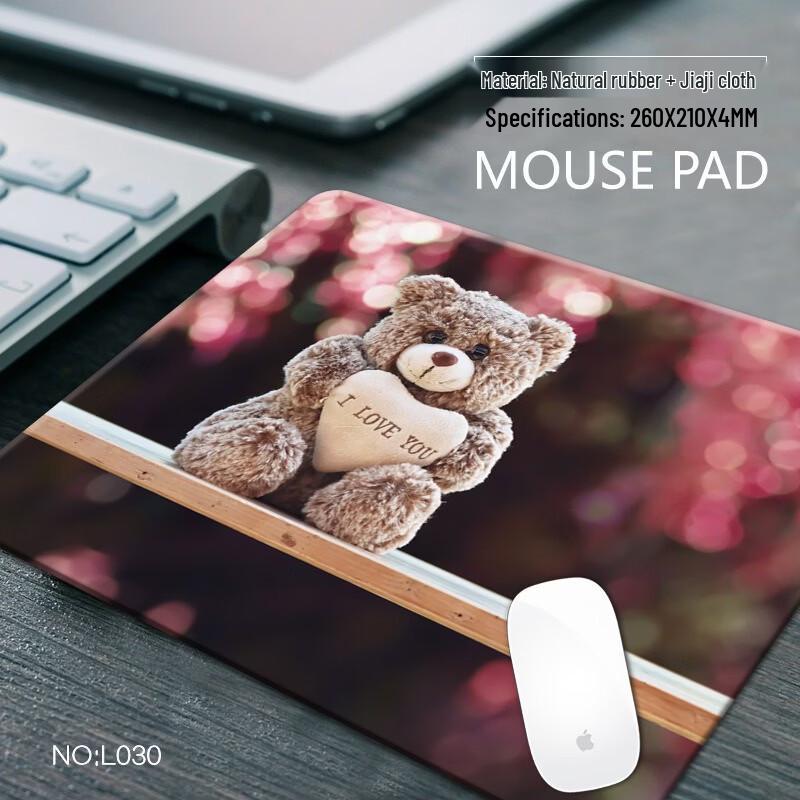 Fumade Cartoon Office Mouse Pad 3-Pack