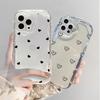 Case For Xiaomi Redmi 15 15C 14C 13C 12C 13 12 A5 Note 12 13 14 Pro Plus 5G 11S 10 11 Pro 4G Cute Simple Black Line Heart Cover