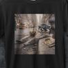 Waschbär trinkt Eiskaffee Shirt, Kaffee-Liebhaber Shirt, Waschbär Kaffee Shirt, Geschenke, Tierliebhaber Geschenke, Eiskaffee Waschbär, Waschbär shirt