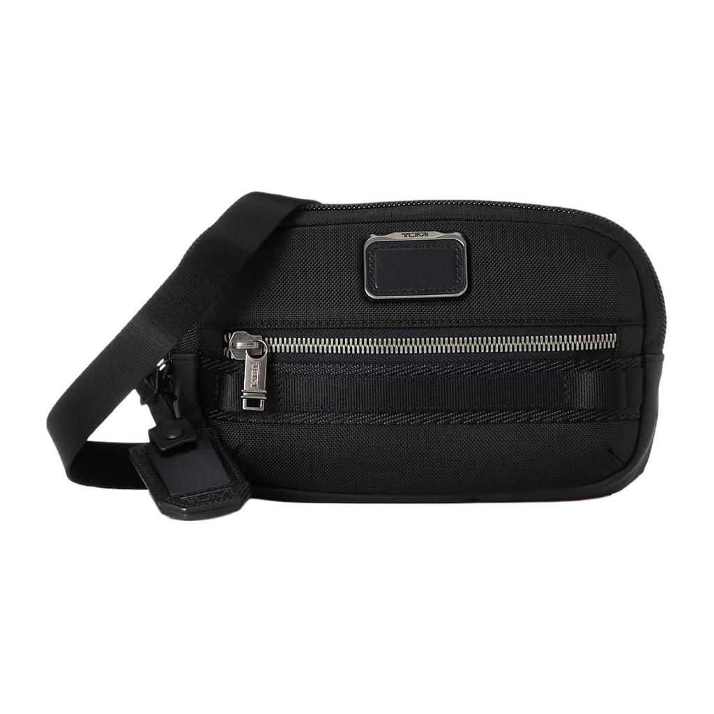 New TUMI Alpha Bravo Ballistic Nylon Sling Bag, Crossbody Bag Men's Black 0232701D