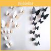 Lifelike 9cm Butterfly 3d Wall Art Pvc Fridge Magnet Home Decoration Prop