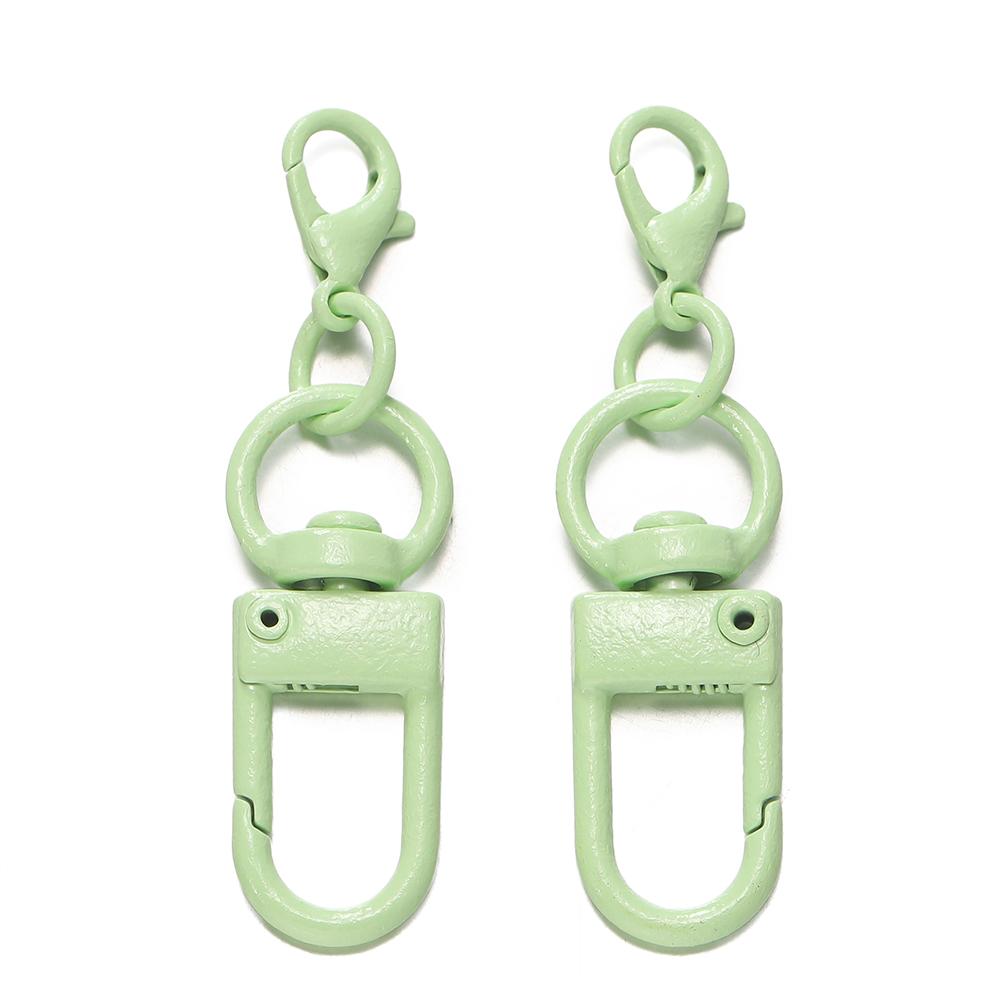 5/10Pcs Colorful Alloy Snap Lobster Clasp Hooks with 14mm Lobster Clasp for DIY Key Chain Bags Pendants Accessories Wholesale