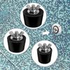 6 Pack 3 Size Pool Winterizing Plug for Swimming Pool Holes,Expansion Plugs for Above Ground Pool Skimmer
