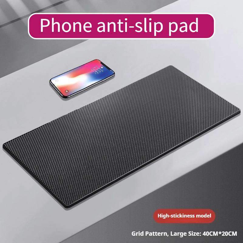 Multi Functional Large Car Anti-skid Pad Universal Key Phone Fixed Pad Sun Protection for Fixation of Perfume Sunglasses Etc