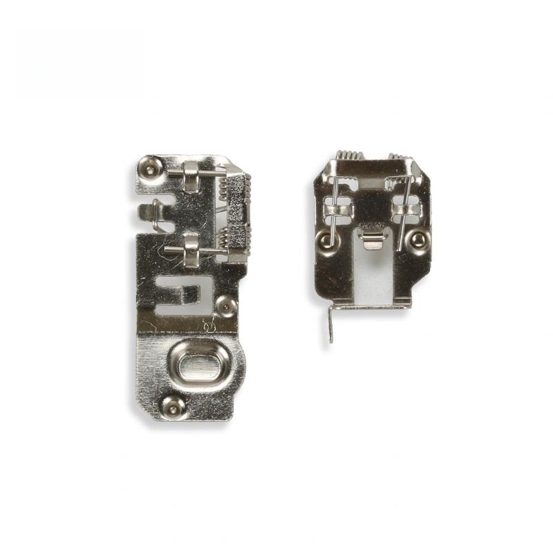 1/5 sad pro herní ovladač Wii Joystick Joypad Nunchuk Ruční zakřivená herní rukojeť Příslušenství Držák baterií