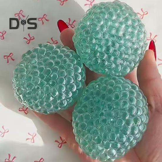 1/2Pcs Decompression Toy TPR Material Squeeze Sensory Balls Anxiety Relief Stress Silent Portable Stress Balls