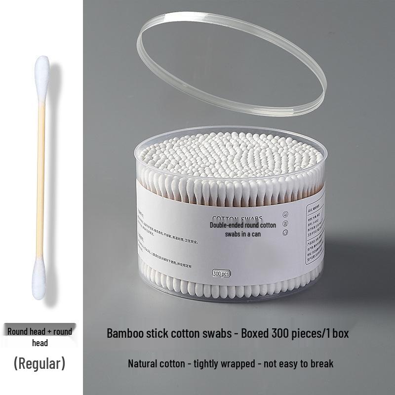 Disposable Double-Headed Cotton Swabs: Ear Cleaning & Makeup Use
