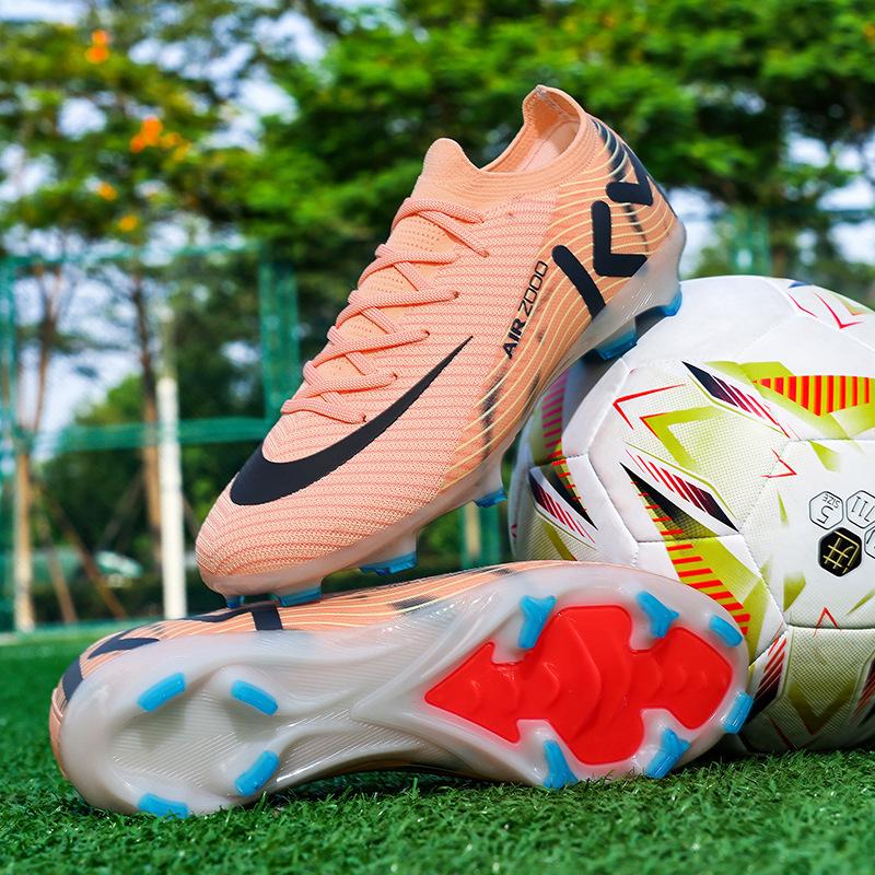 Football Shoes Game Training Shoes Spikes Lawn Boys And Girls Teens Students Children'S Football Shoes