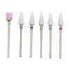 6pcs Nail Drill Bits Set Professional Salon Novice Ceramic Rhinestone Gel Polish Cuticle Remover Bits