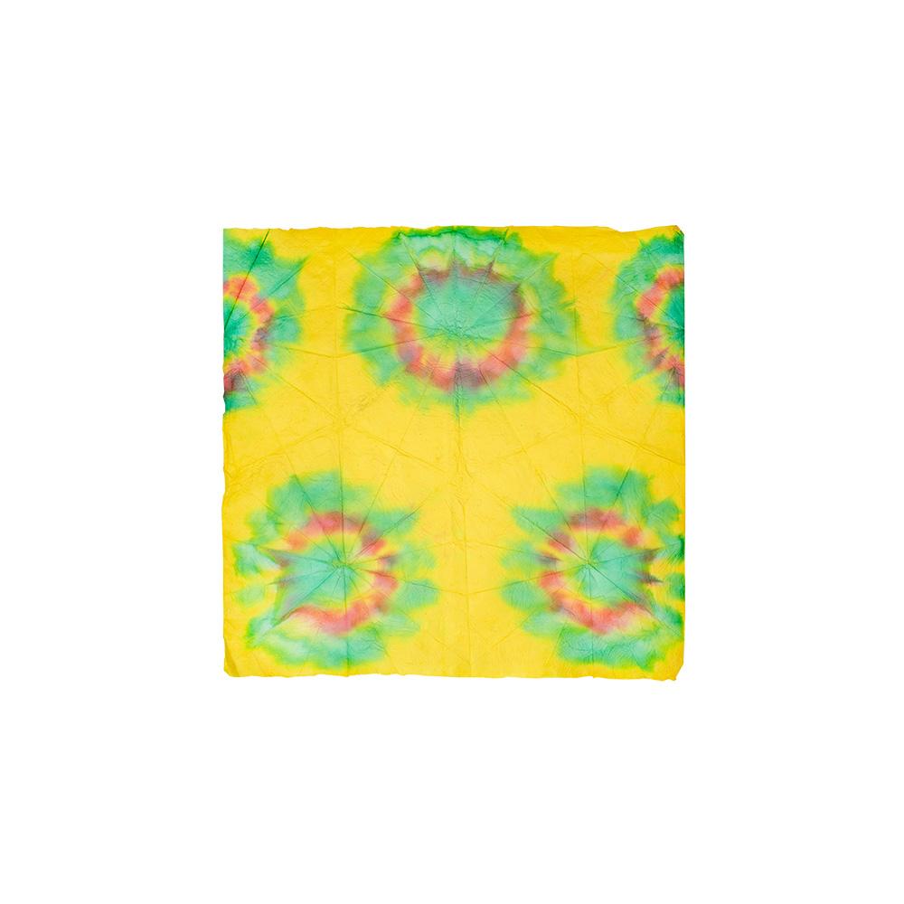 

[Lush] Yellow Tie-Dye - Lokta Wrap