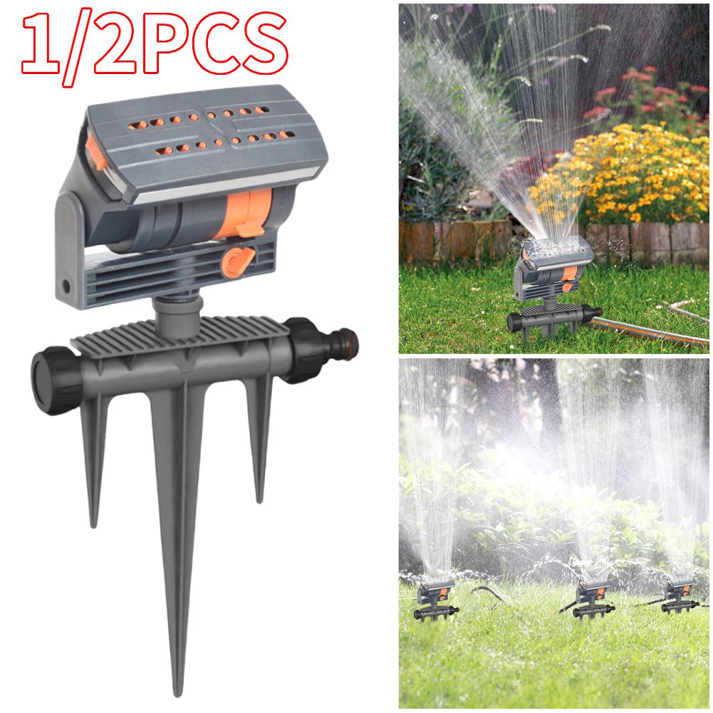 Oscillating Sprinkler Automatic Garden Sprinkler 4 Modes Watering Irrigation System Adjustable Flow for Plants Grasses Flowers