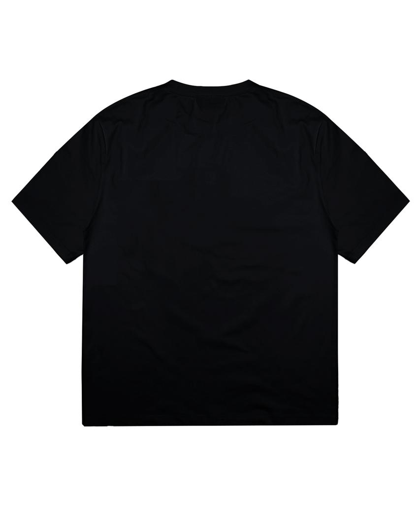 XTONZ Xtt067 Cave Print Short Sleeve T-Shirt (Black)