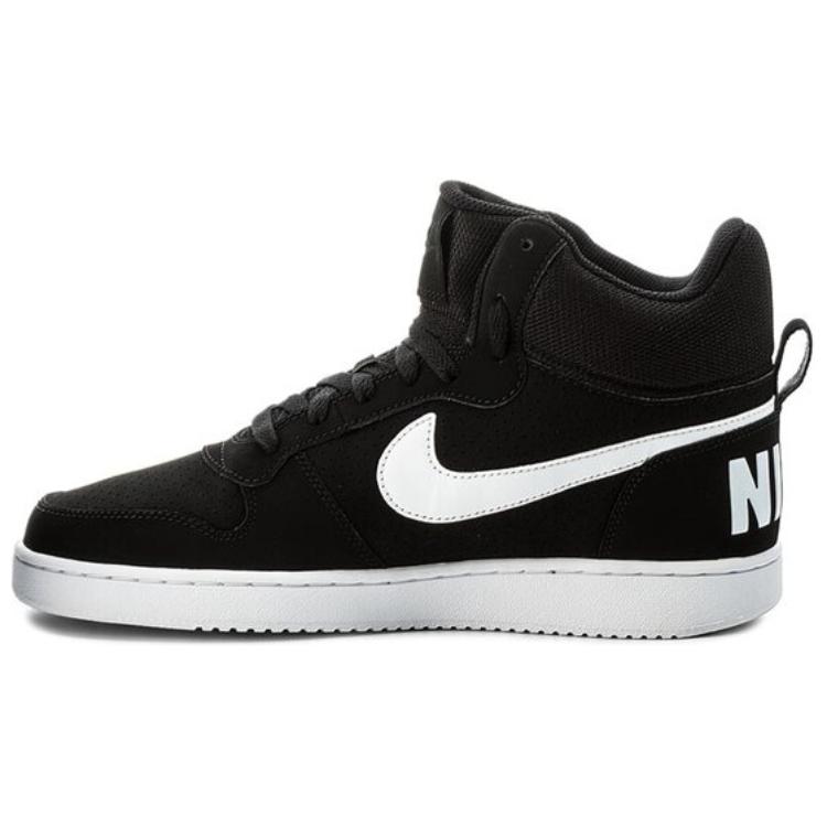 

Nike Кроссовки Court Borough Mid для мужчин, цвет черный, белый 838938-010 42