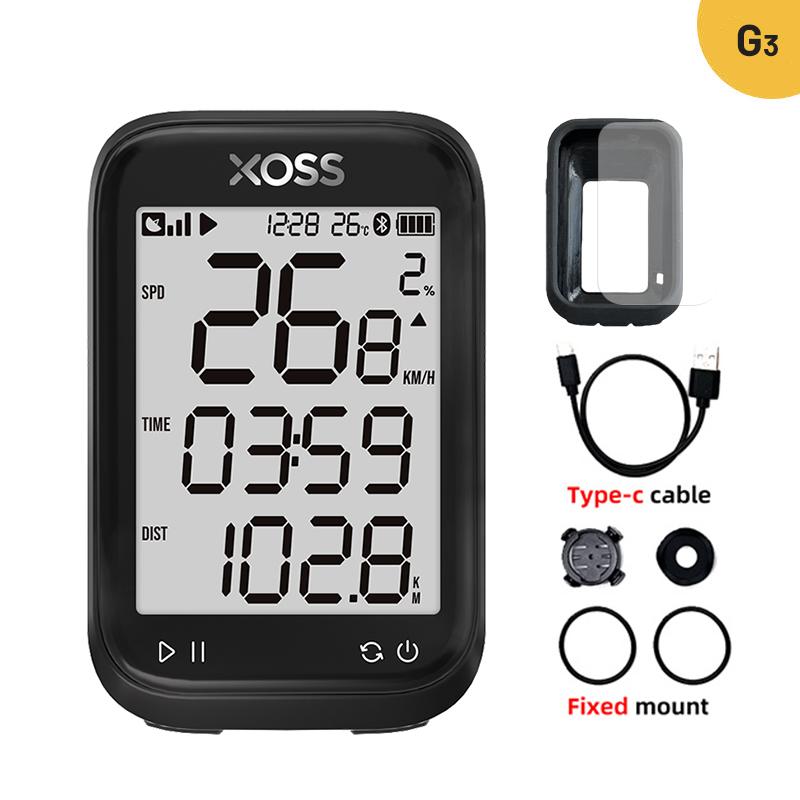 XOSS g3 g3Plus Bike Computer Wireless GPS Cycling Speedometer Roadbike MTB Waterproof ANT+ Cadence Speed Smart Bicycle Computer