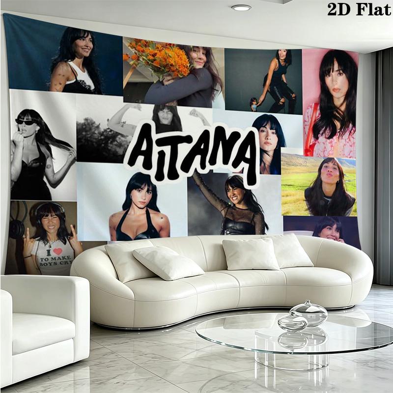 Aitana Ocana Wall Tapestry Aesthetic Wall Hanging Printed Fabric Blanket Decorative Tapestries for Bedroom Living Room Home Decor