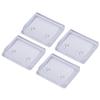  2/4/8Pcs Clear Shower Curtain Holder Clips to Wall Clamps for Indoor and Outdoor
