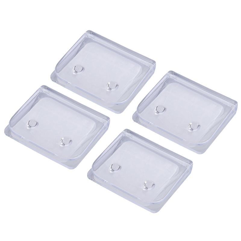 2/4/8Pcs Clear Shower Curtain Holder Clips to Wall Clamps for Indoor and Outdoor