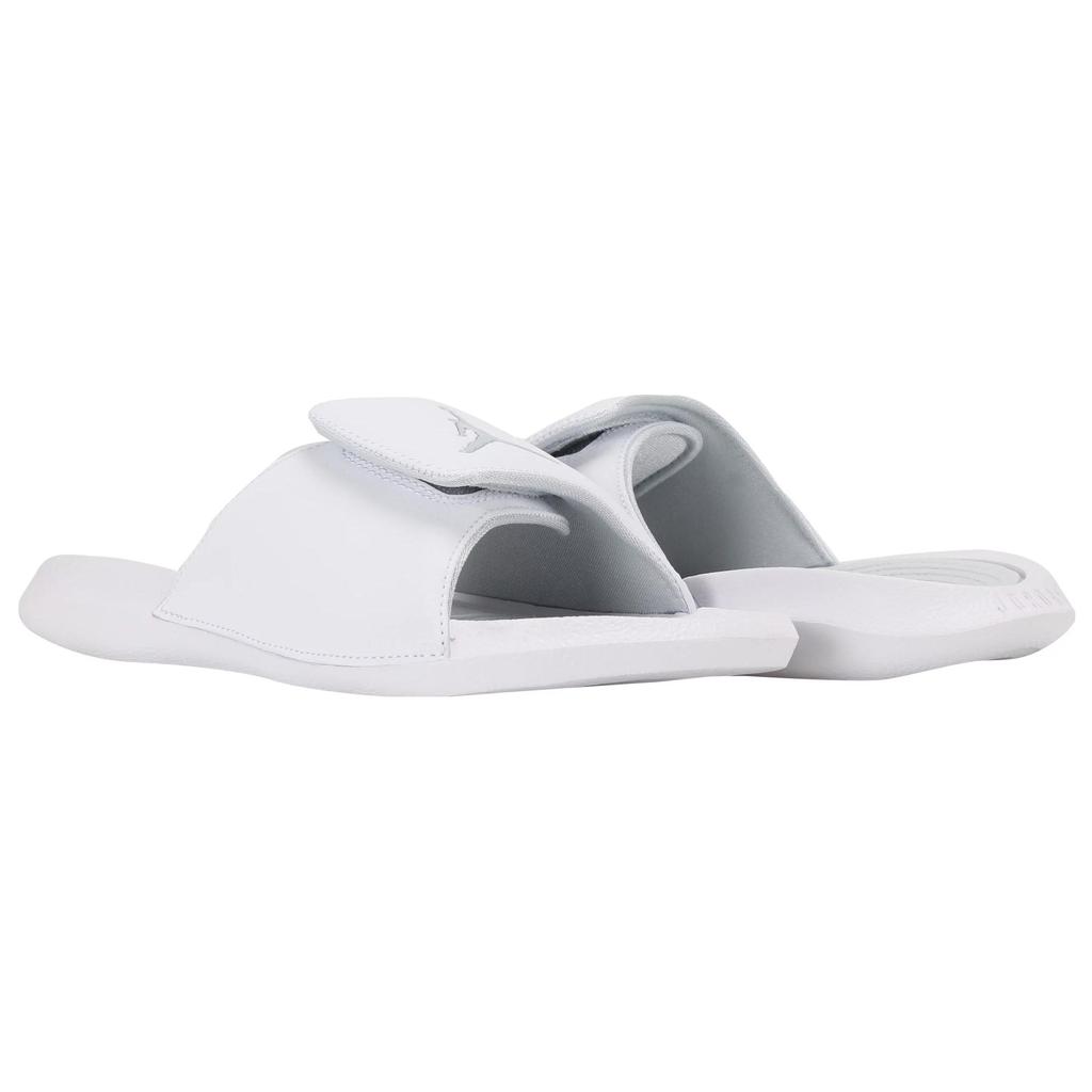 Air Jordan Hydro 6 Slide BG White Kids Sneakers Pure-Platinum 881474-100