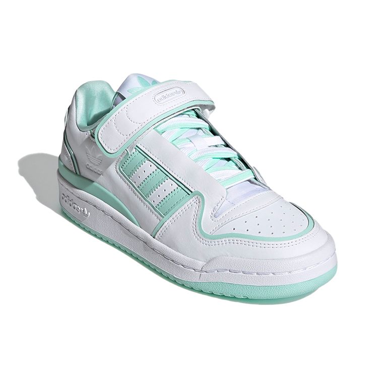 Adidas Originals Forum Plus Low Top Sneakers Women Sneakers Green White FY4529