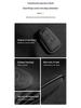 Volkswagen Wildleder Schlüsselhülle für Passat, Magotan, CC, Teramont X, Tiguan L, Tayron, Tayron X, Sagitar, Bora