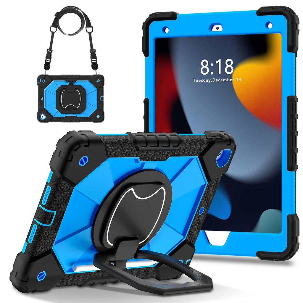 Tablet Protective Case Suitable for iPad 10.2Inch 7Th()/8Th()/9Th () with Satchel Stand 12 Colors Available
