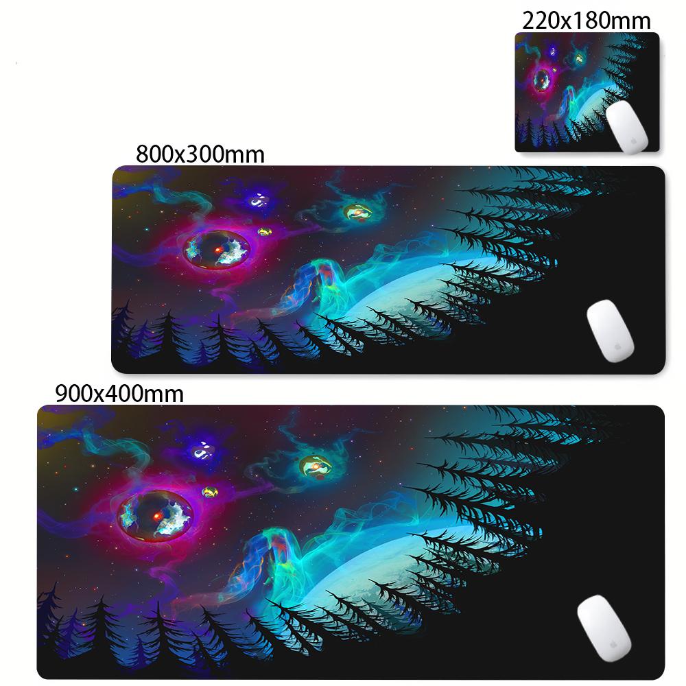 Anime Keyboard Pad Outer Wilds Mouse Pad PC Laptop Anti-slip Rubber Desk Mat Computer Gaming Accessories Mousepad XXL Carpet