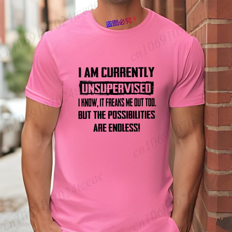 Funny Men's T-shirt Pattern Top