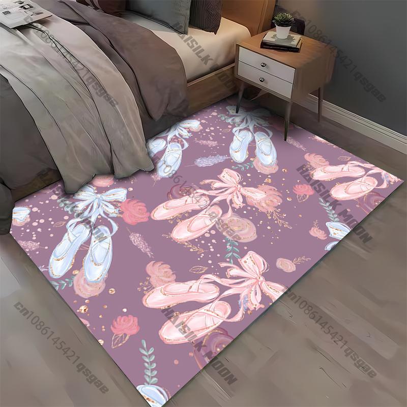 Dance Shoes Area Rug,superhero Carpet for Home Living Room Bedroom Sofa Doormat Kitchen Decor,Non-slip Floor Mat