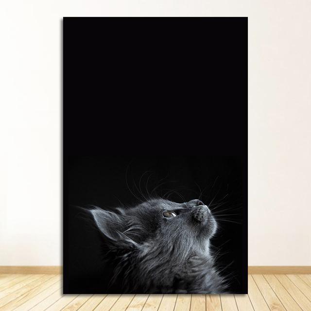 

Декоративные украшения для украшения дома, наклейки на стены комнаты, домашний декор, картины для гостиной, плакат с изображением кота, картина для детской комнаты 21cm×30cm NoFrame