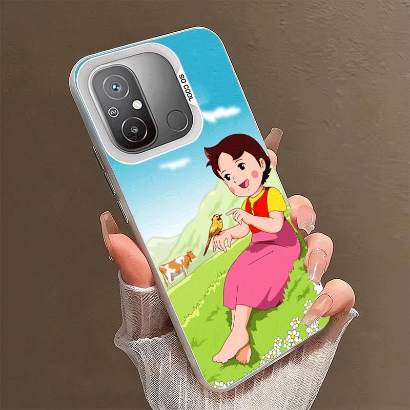

Heidi Cartoon Cute Soft Phone Case for Xiaomi Redmi 15C 15 14C 13C 12C Poco X5 X6 X7 Pro X3 F8 F7 Ultra M8 13 12 Cover Back Shel Xiaomi Redmi 12C
