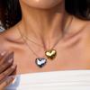 Titanium steel love necklace accessories collarbone chain stainless steel does not fade