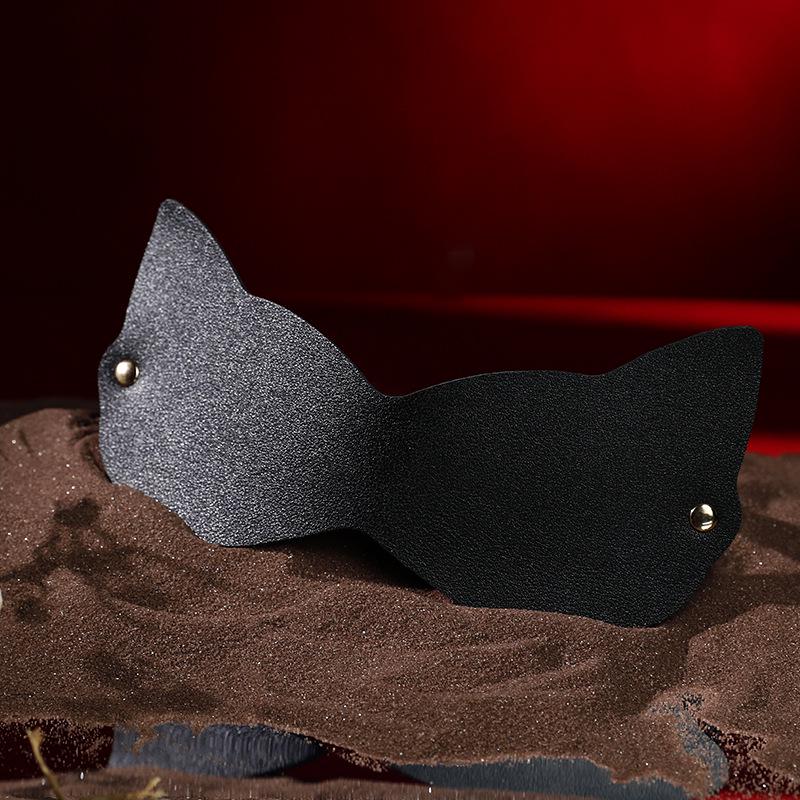 Miji Interactive Cat Ear Blindfold for Adult Roleplay - SM Fantasy Flirting Eye Mask (200/box)