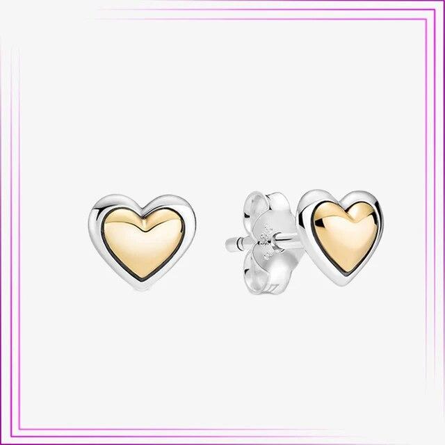 Новые серьги из серебра 925 пробы, круглые серьги из розового золота, модные женские серьги-гвоздики, изысканные серьги-гвоздики в подарок