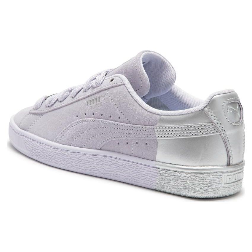 Puma Suede Dance Crew Comfortable Versatile Durable Low-Top Sneakers Unisex Sneakers Light-Purple 398306-03