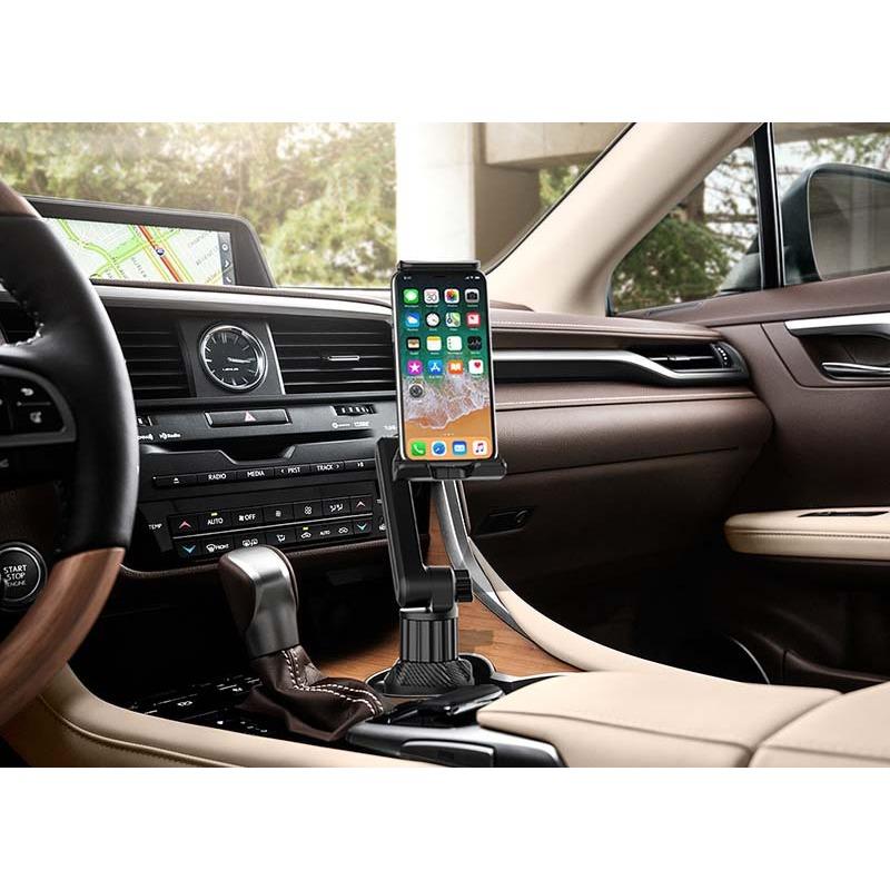 2024 Nový držák na telefon do auta Držák na vnitřní kelímek do auta Dlouhá poloha kloubu Mobilní telefon Tablet Počítač Obecný držák na pohárek na palubě