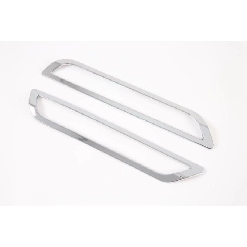 ABS Chrome Rear Fog Light Frame Cover Trim For - Ford Explorer 2pcs