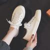 Canvas Shoes Female Caramel Biscuits Student Versatile Original Style Uzzang Hong Kong Flavor Retro Board Shoes