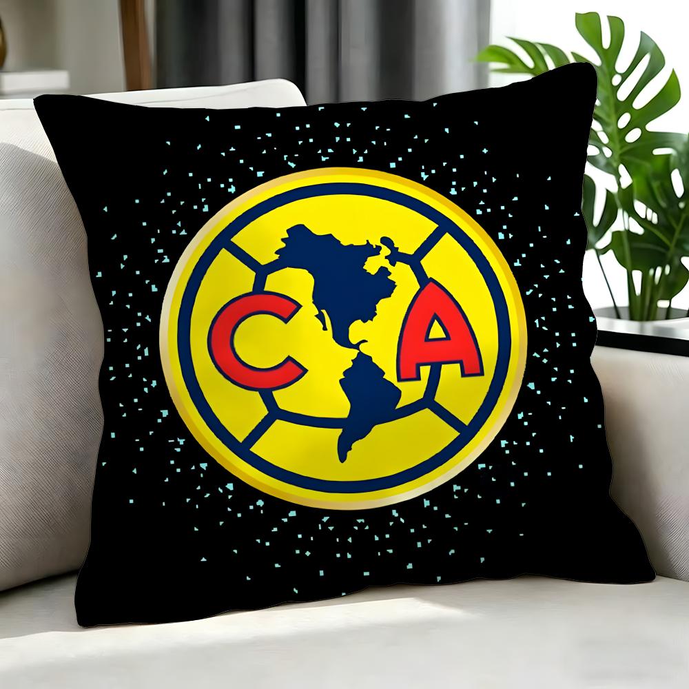 Sport F-Football Club America Cushion Cover Cushion Cover Set 4Pcs 50x50 45x45 40x40 Pillowcase Decorative Sofa Home Decor