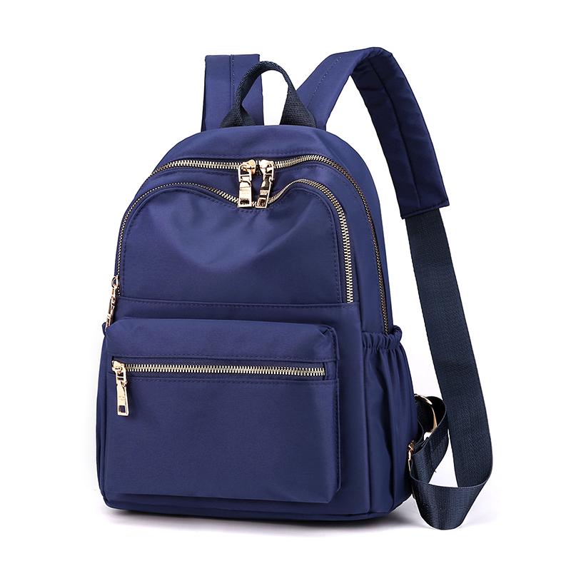 Women's Fashionable Oxford Cloth Backpack - Large Capacity, Compact Design, Ideal for Students and Travel
