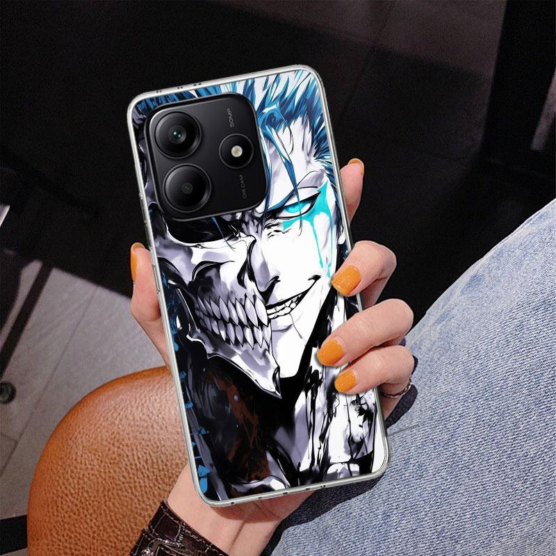 Grimmjow 6 Bleach Phone Case For Xiaomi Redmi Note 15 14 13 12S 12 11 Pro Plus 14S 11S 11E 10 10S 11T 5G Personalized Cover Redm