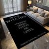Mountain Rider Sunset Carpet Home Decor Living Room and Bedroom Mats Dormitory Decoration Art Bathroom Mat